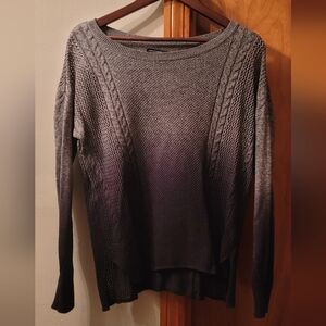 American Eagle Outfitters Charcoal Cable Knit Sweater